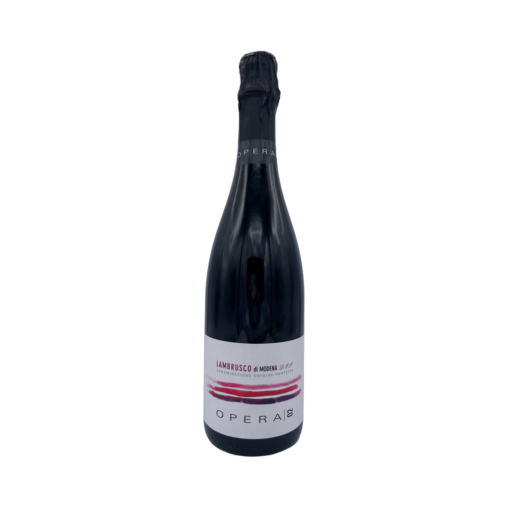 Opera 02 Lambrusco Di Modena Brut Secco NV – Unfiltered Wine & Spirits