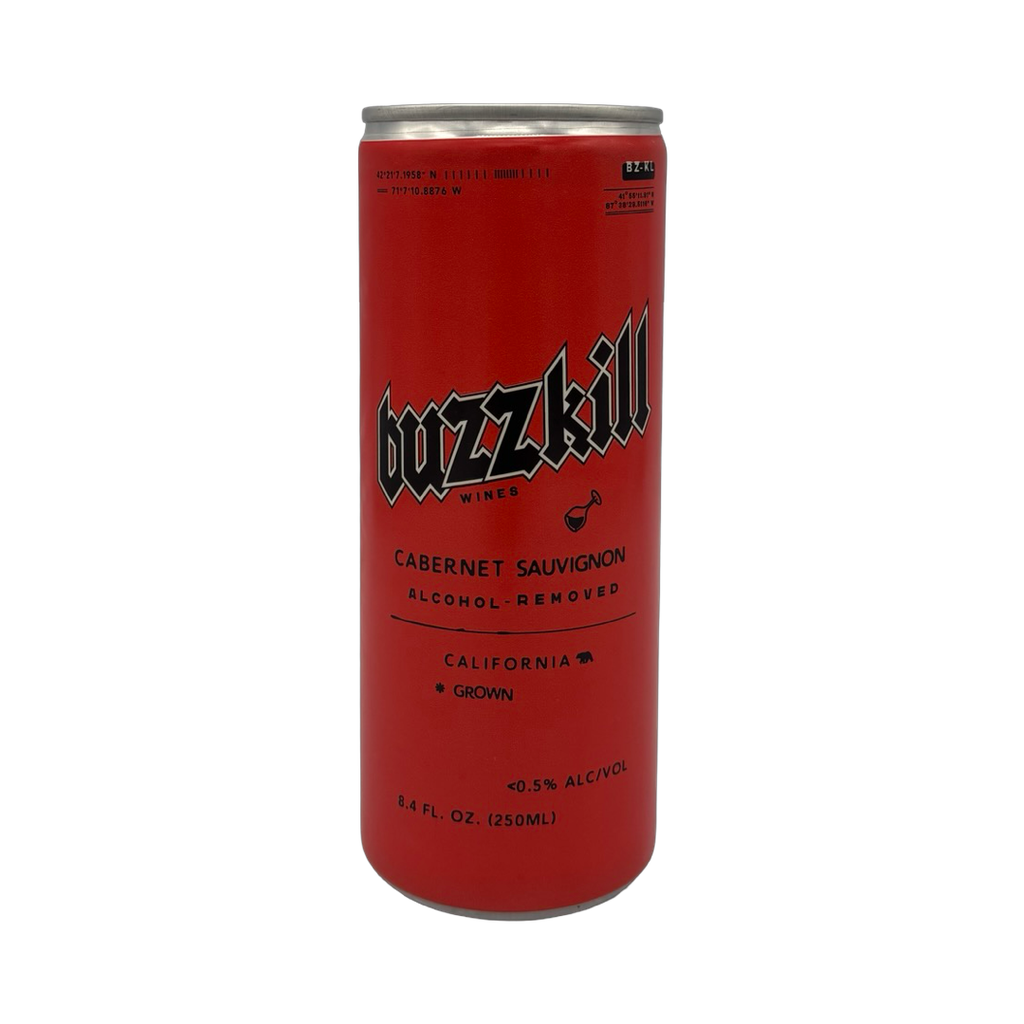 Buzzkill Cabernet Sauvignon De-alc'd/Alcohol Free CAN – Unfiltered Wine ...