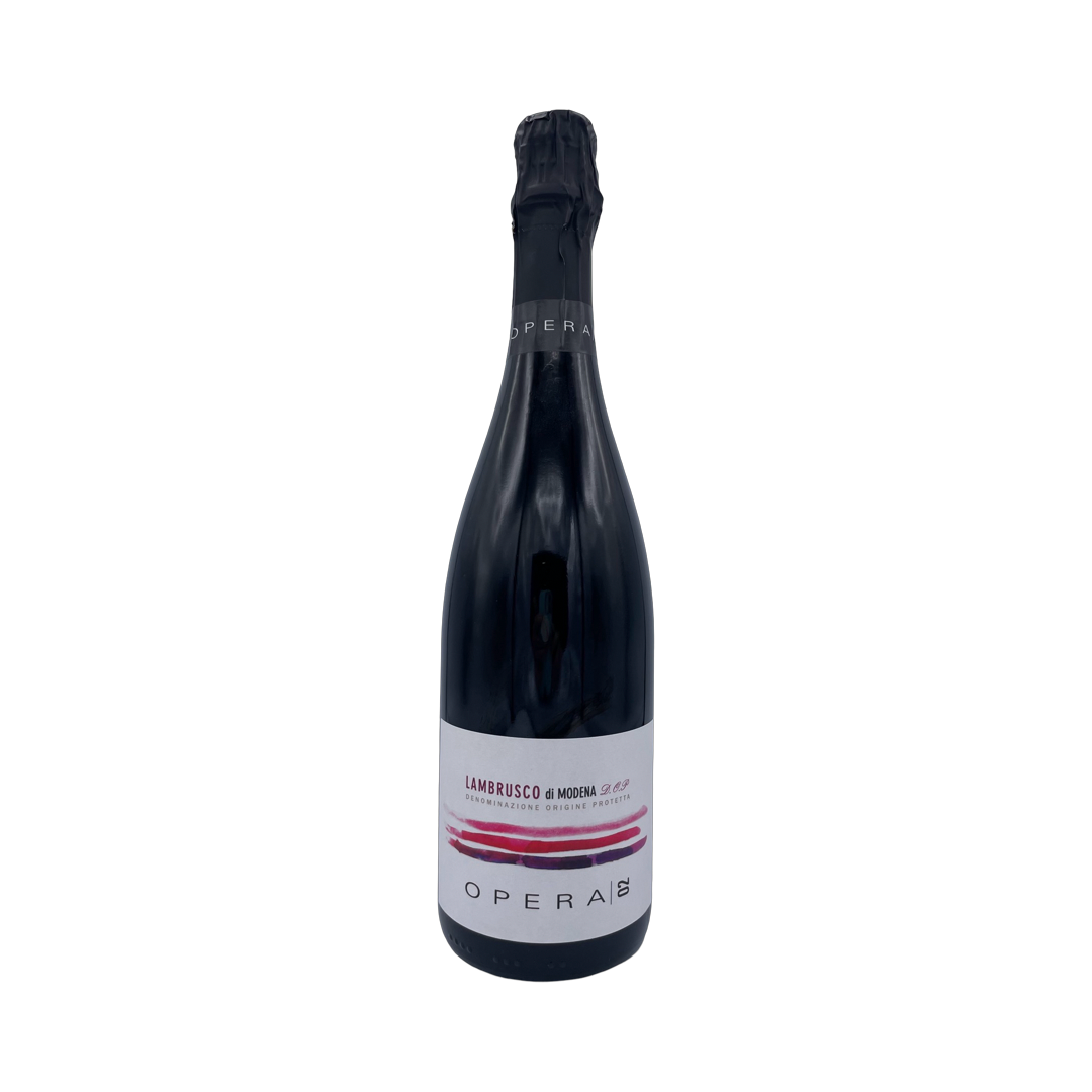 Opera 02 Lambrusco Di Modena Brut Secco NV – Unfiltered Wine & Spirits