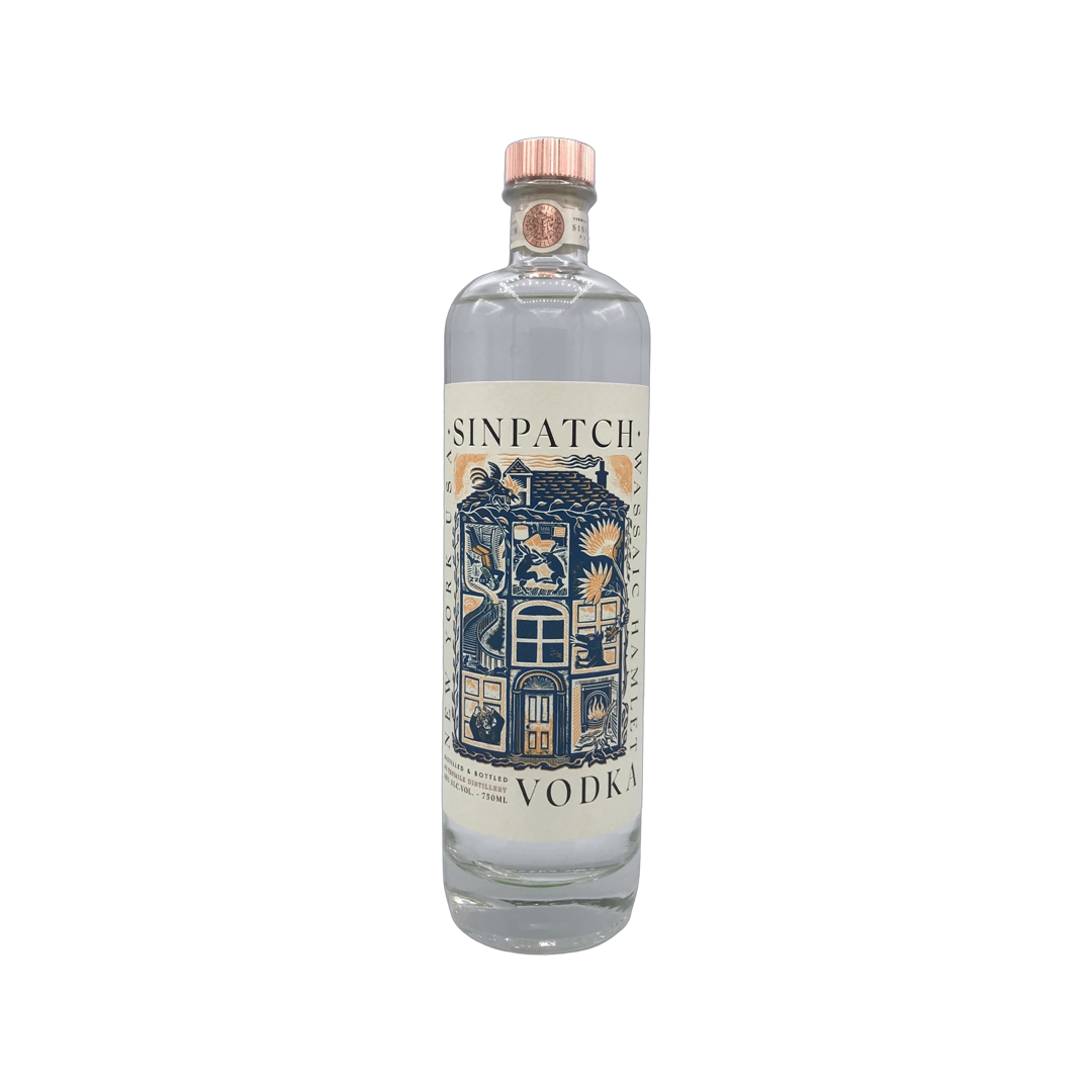 Sinpatch – & 40% Tenmile Vodka Unfiltered Spirits Distillery Wine abv 750ml